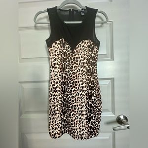 Forever 21; cheetah print dress